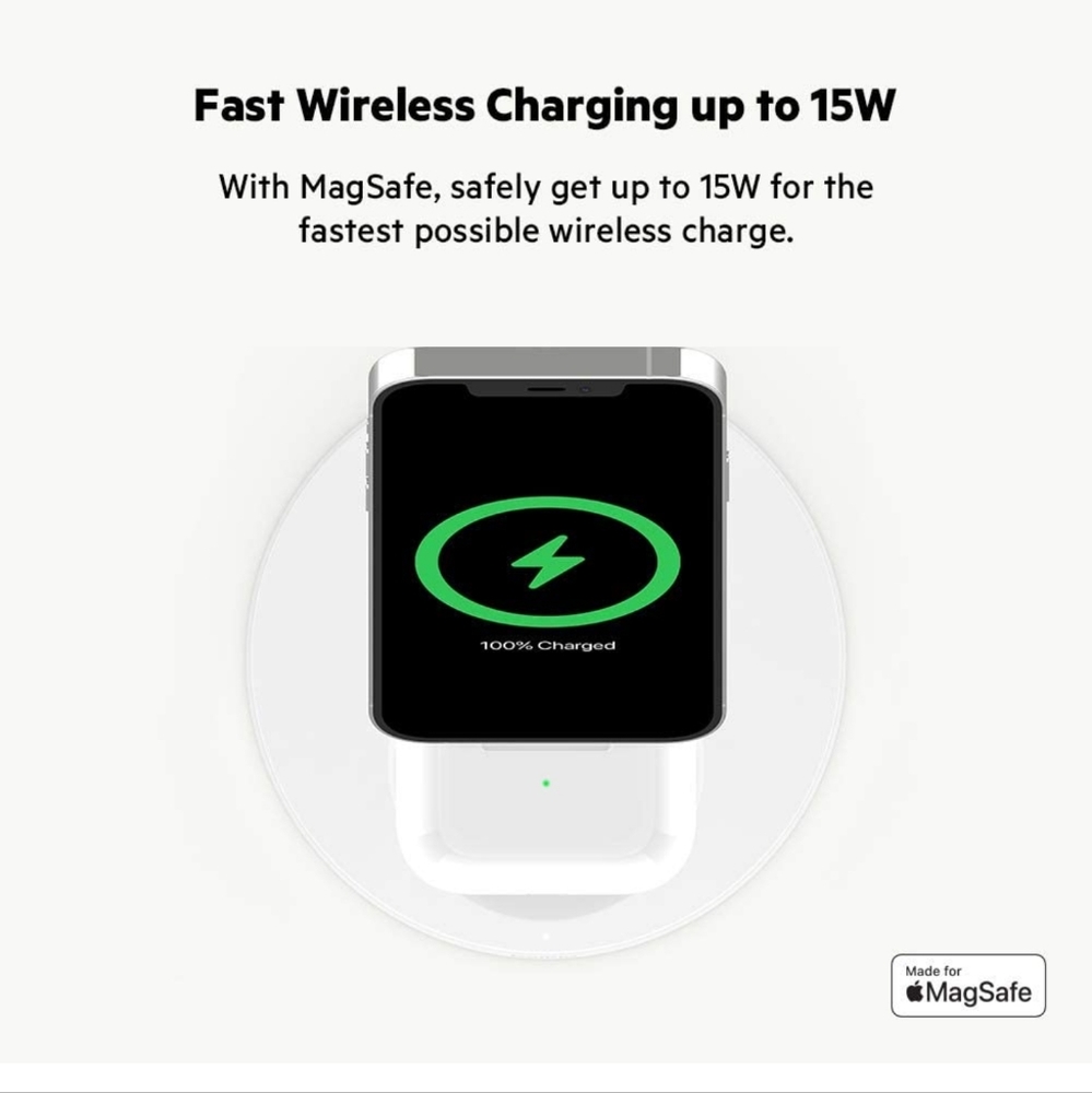 Belkin MagSafe 2-in-1 Wireless Charger - Picture 3 of 5